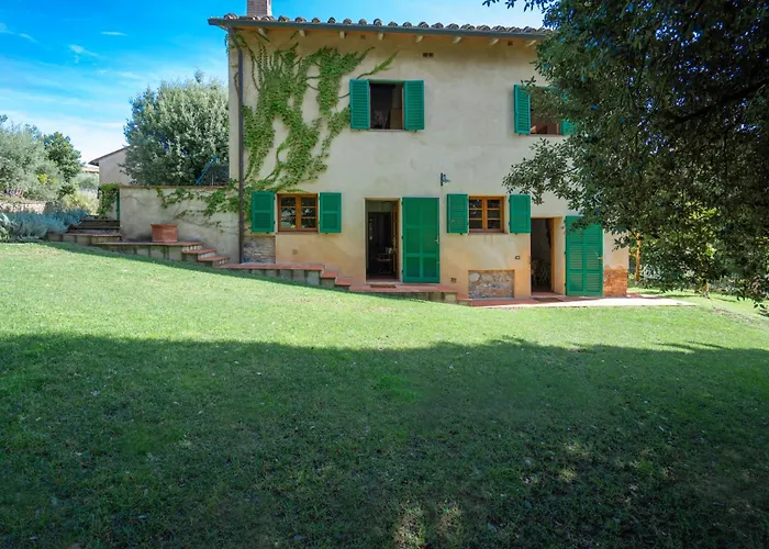 La Tesa With Pool S. Gimignano Tatil Evi